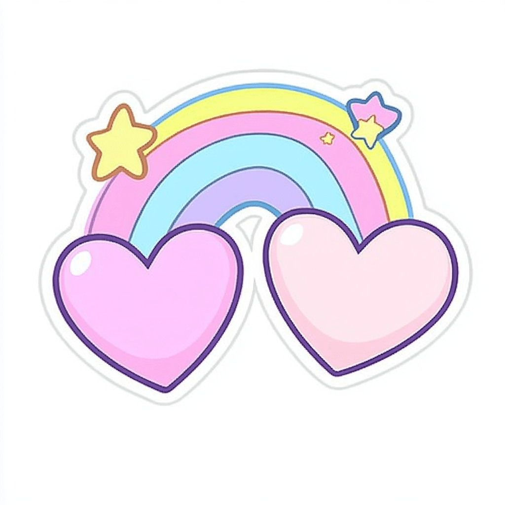 Heart 107 original repeating artwork