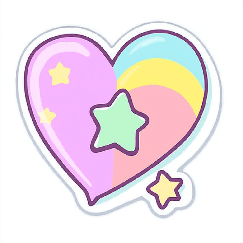 Heart Winter original repeating artwork