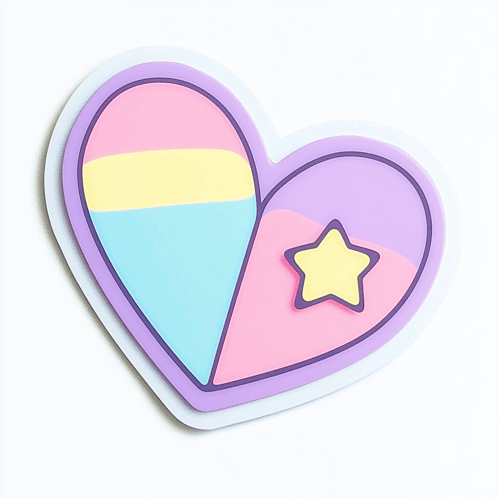Heart Night original repeating artwork