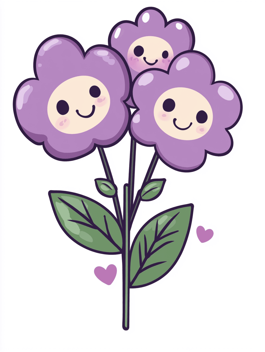 Cute Bloom Club original repeating artwork