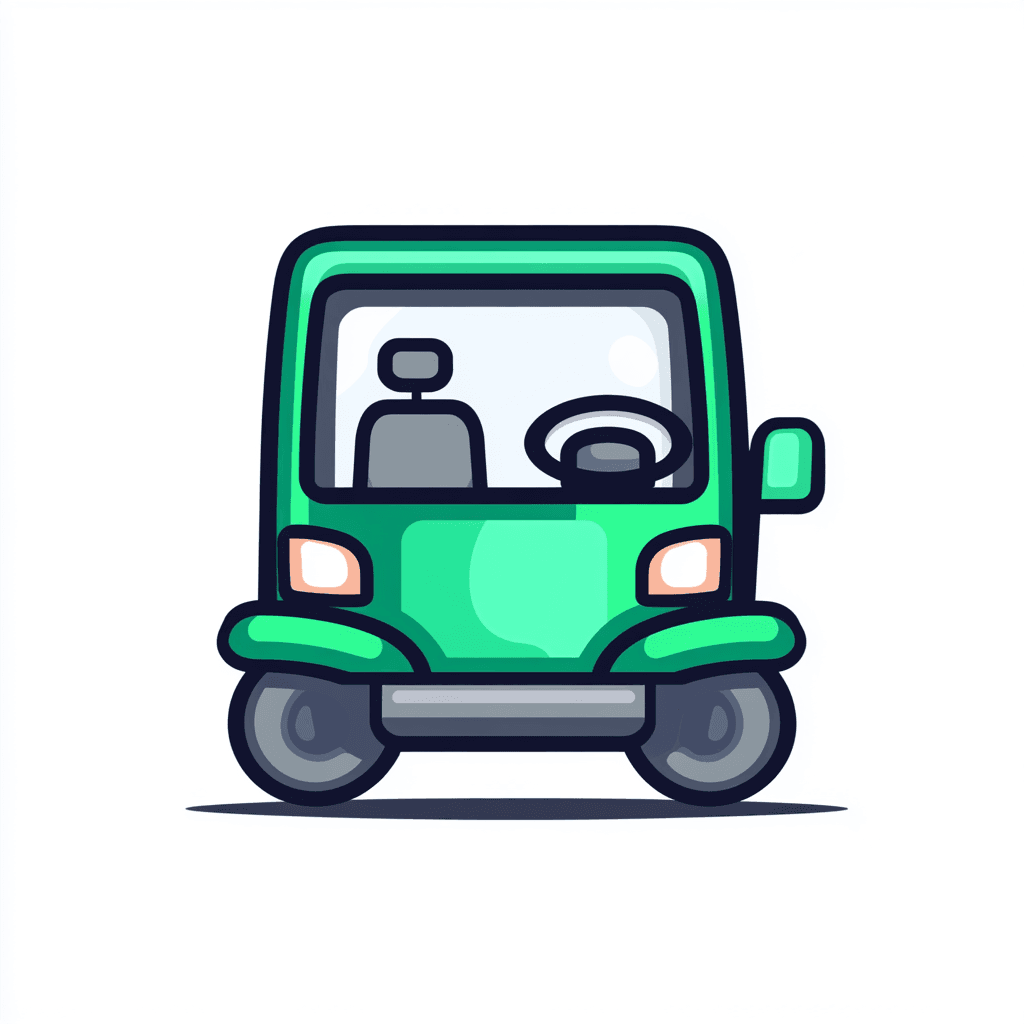 Cute Car Fizz original repeating artwork