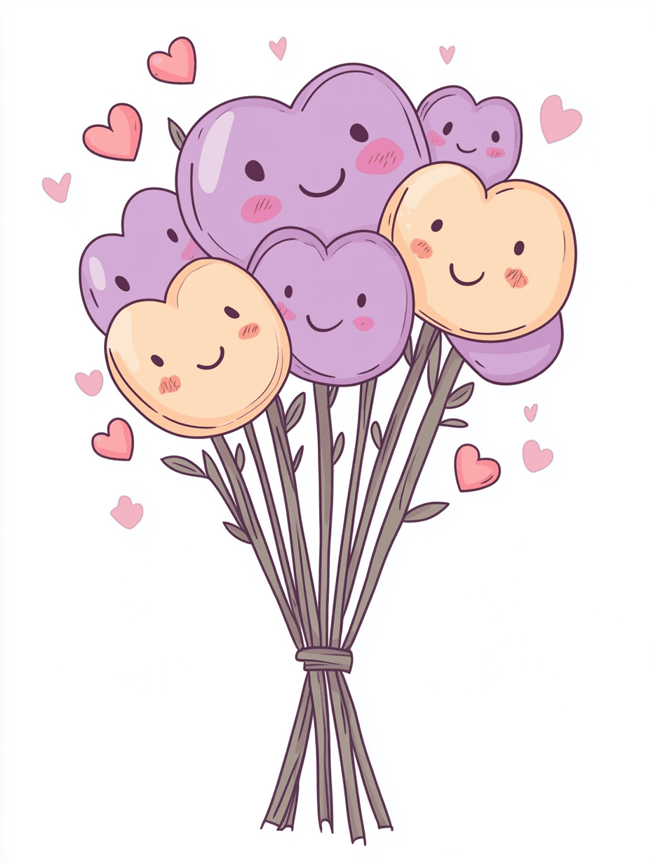 Cute Bloom 002 original repeating artwork