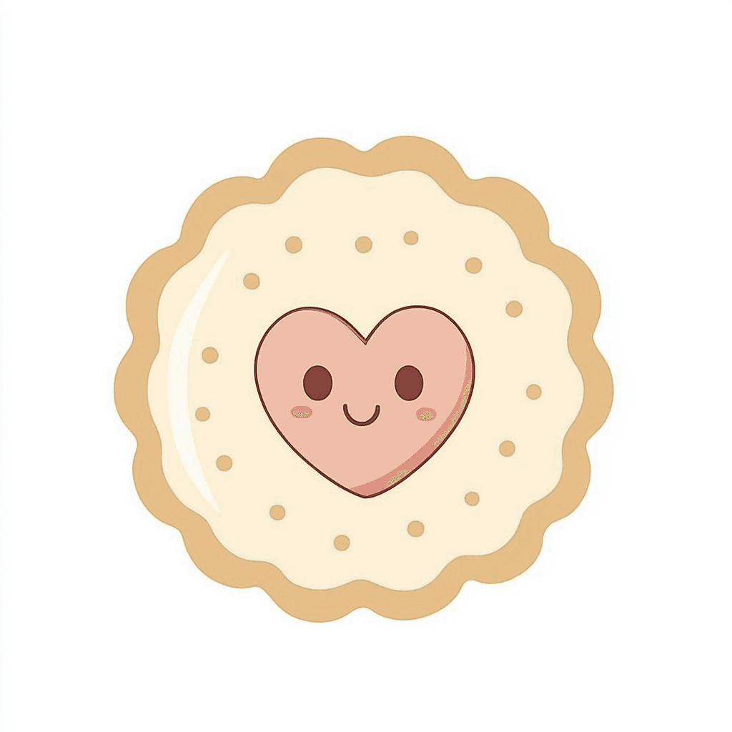 Cute Cookie Club original repeating artwork