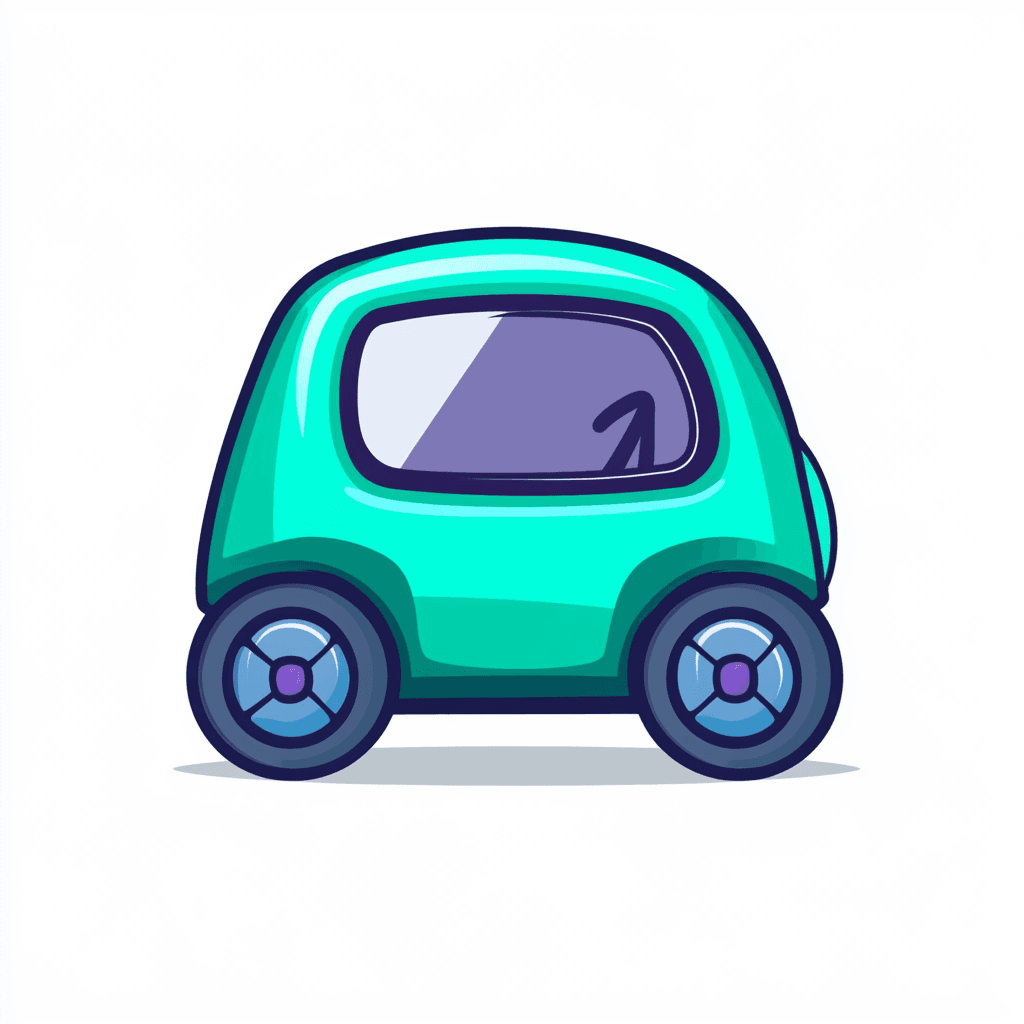 Cute Car 022 original repeating artwork