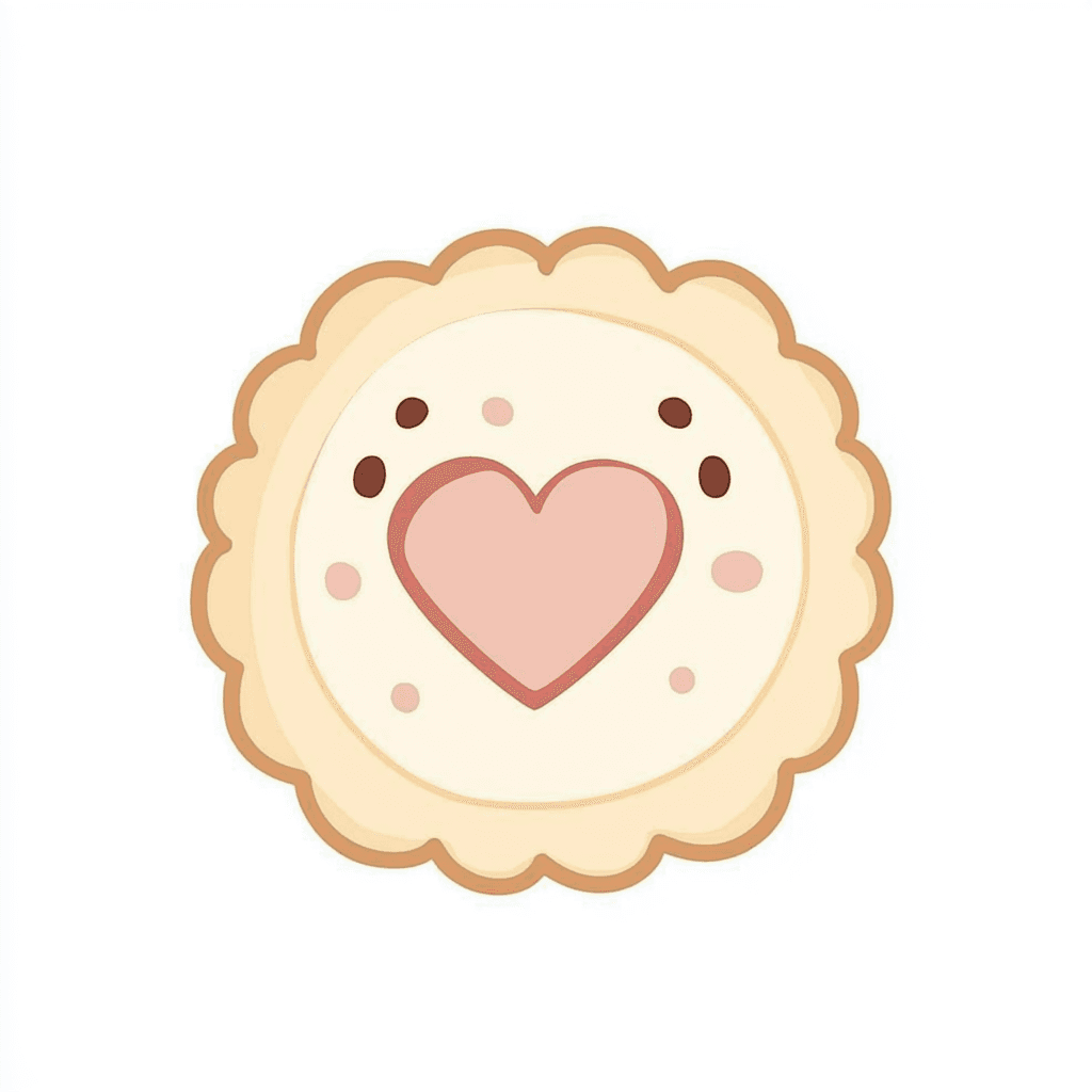 Cute Cookie Squad original repeating artwork