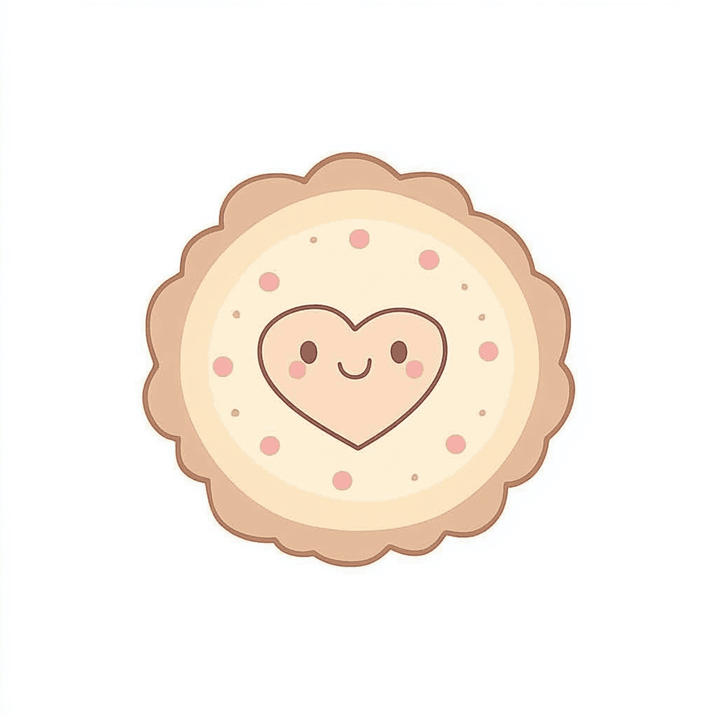 Cute Cookie original repeating artwork