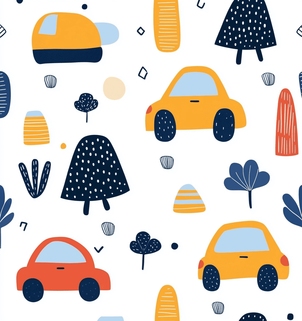 Car 147 original repeating artwork
