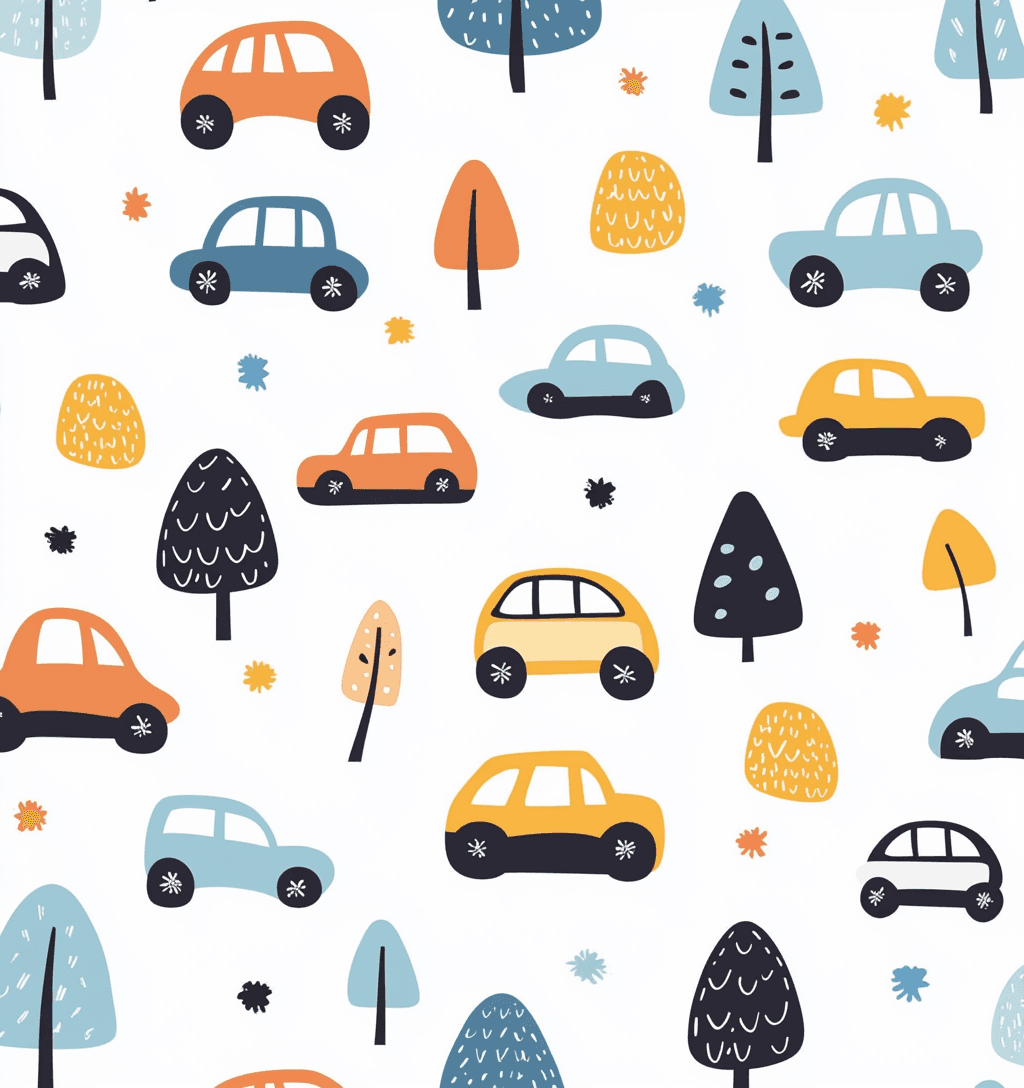 Car 228 original repeating artwork