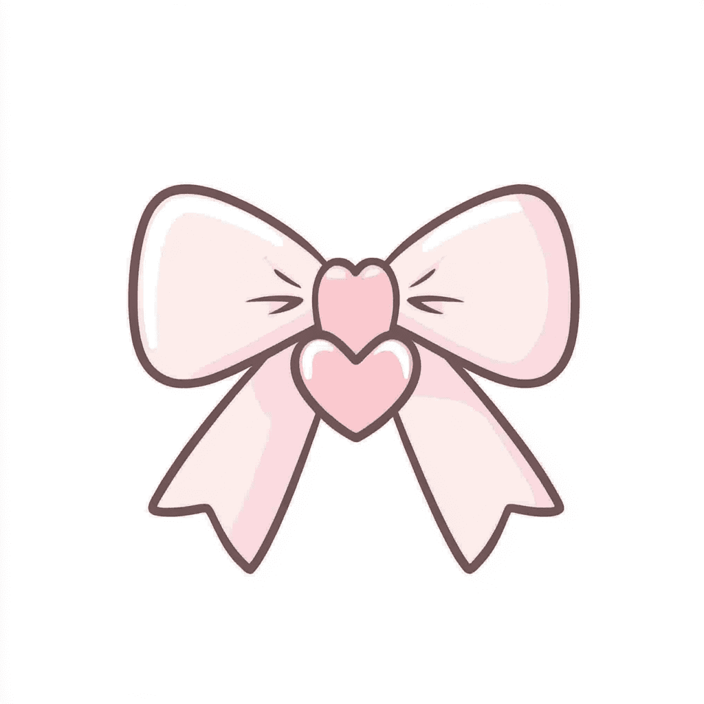 Cute Bow Tribe original repeating artwork