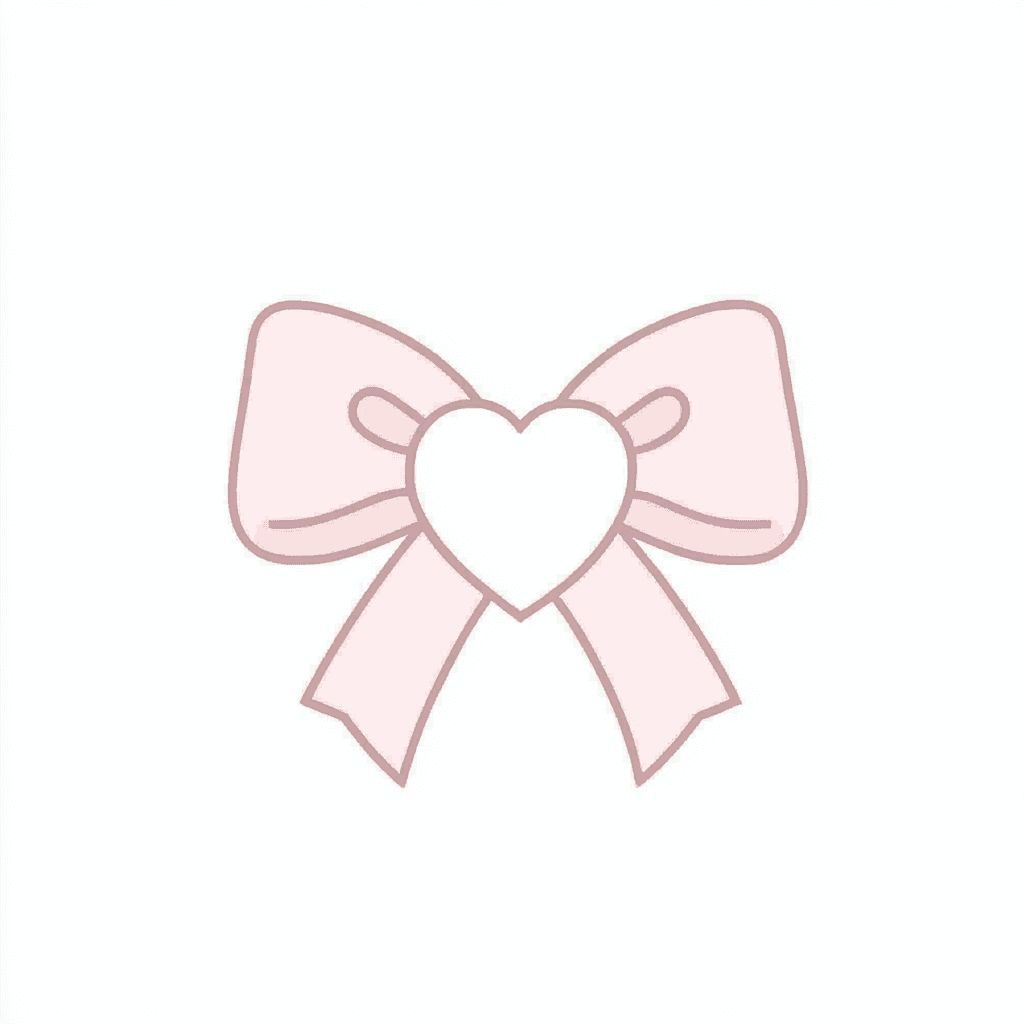 Cute Bow original repeating artwork