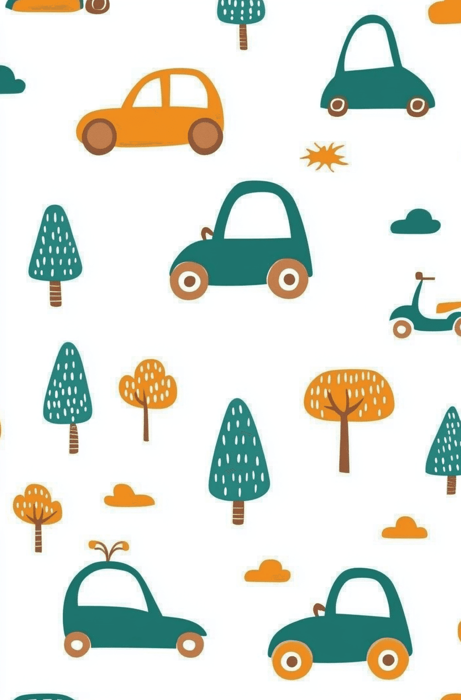 Car 081 original repeating artwork