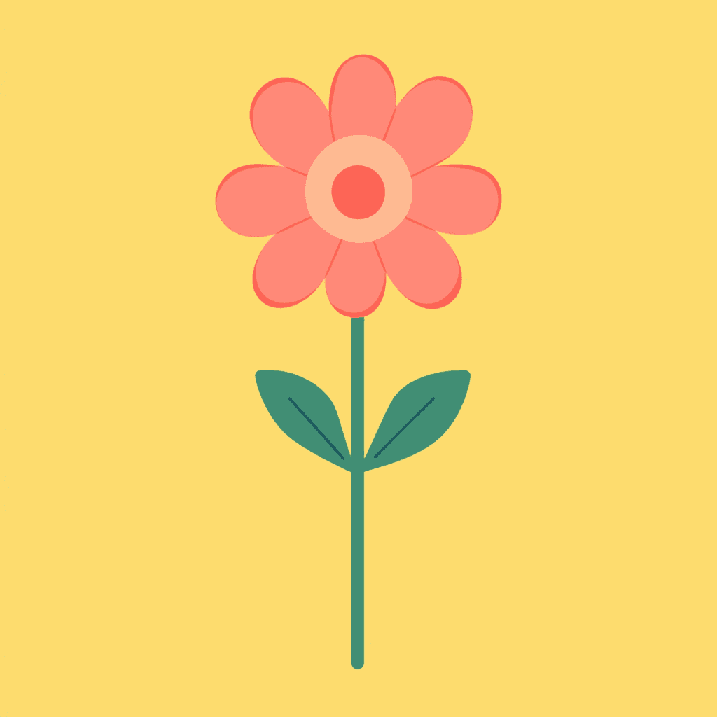 Cute Bloom Pals original repeating artwork