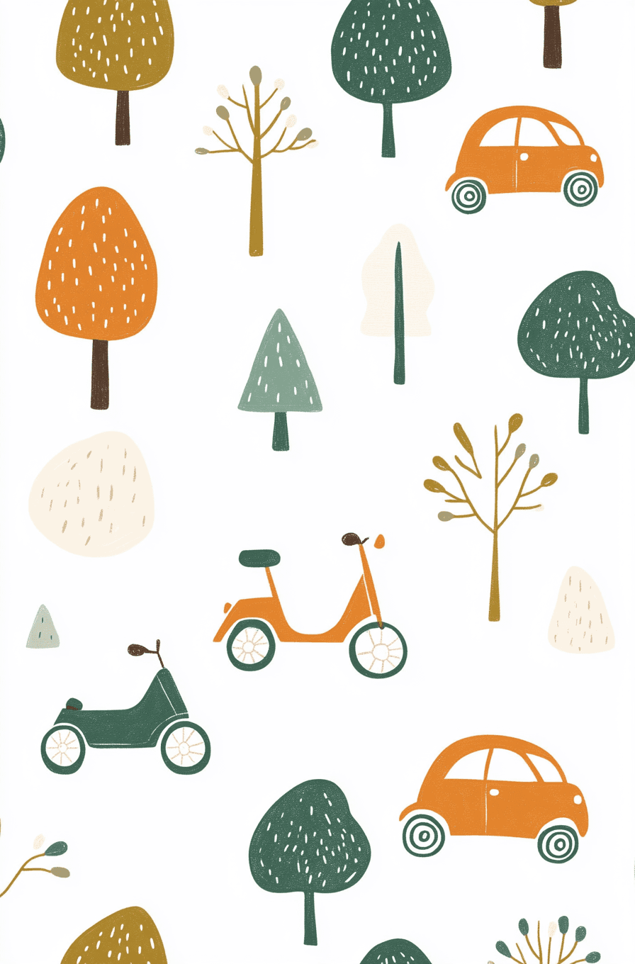 Car 875 original repeating artwork
