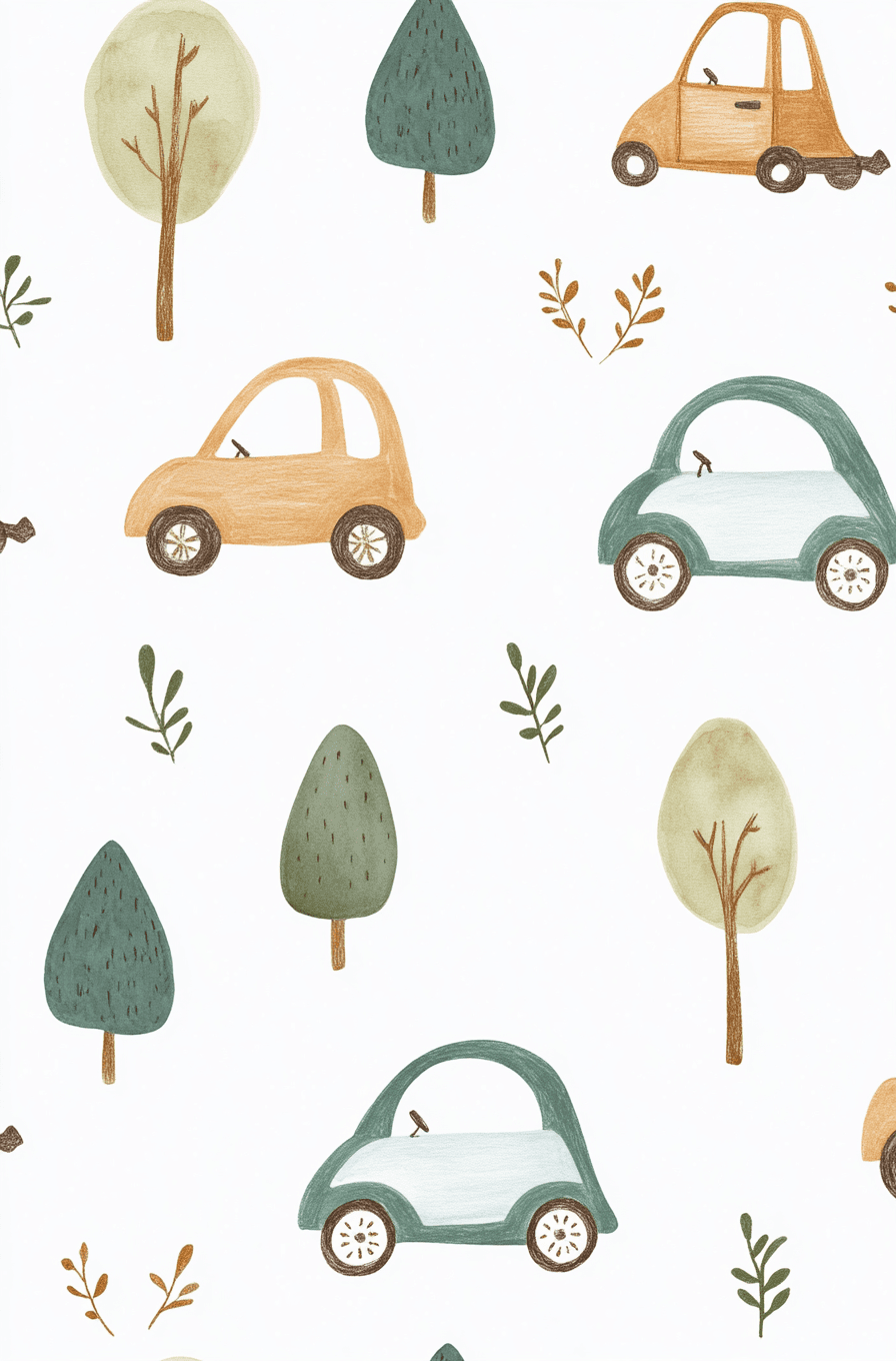 Car 279 original repeating artwork