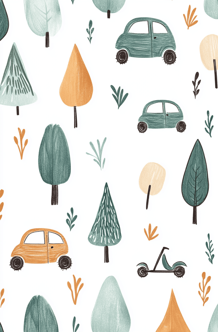 Car 111 original repeating artwork