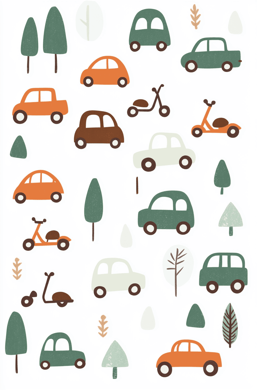 Car 002 original repeating artwork