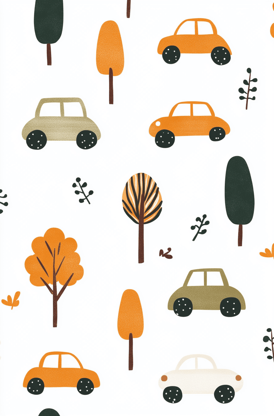 Car 151 original repeating artwork