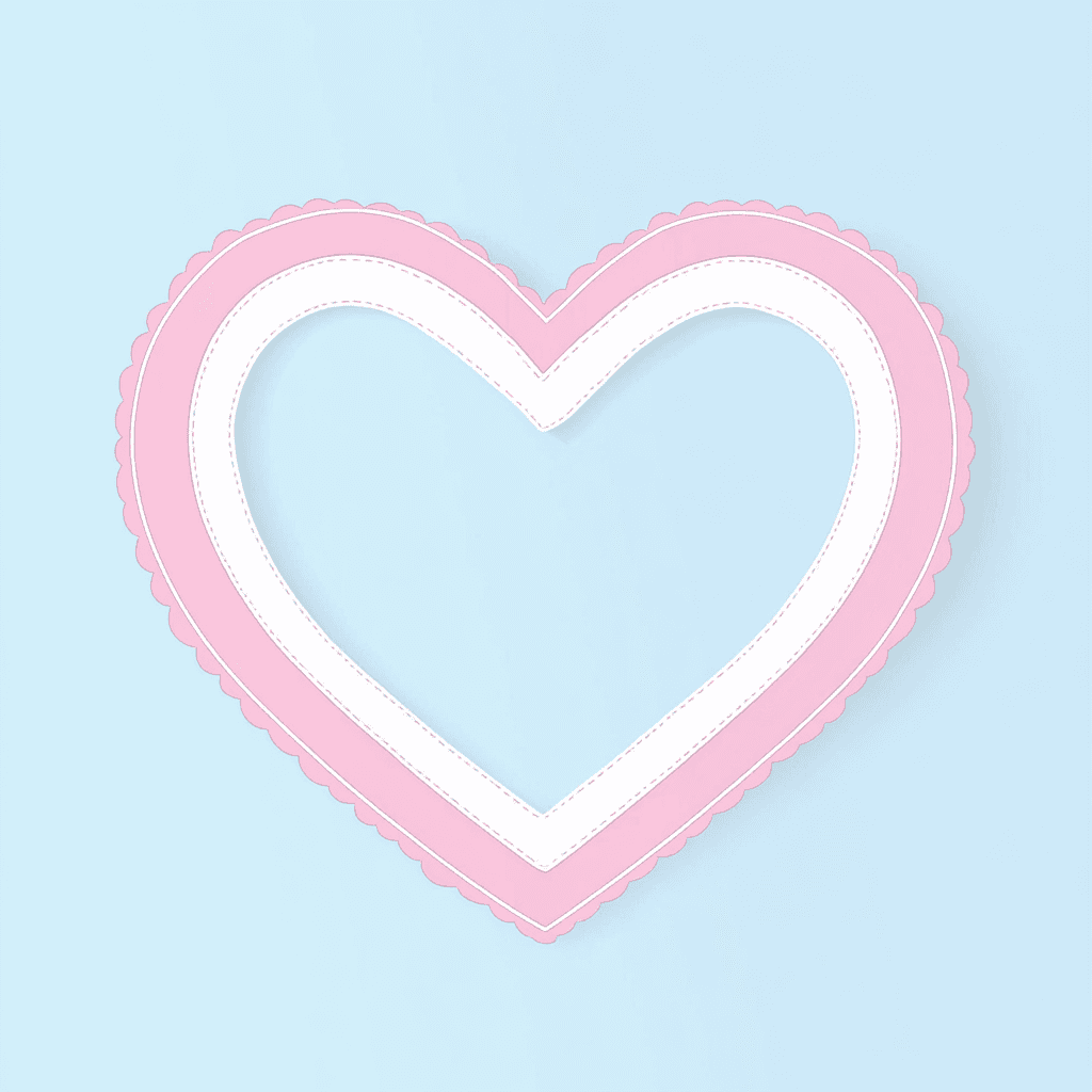 Heart 341 original repeating artwork