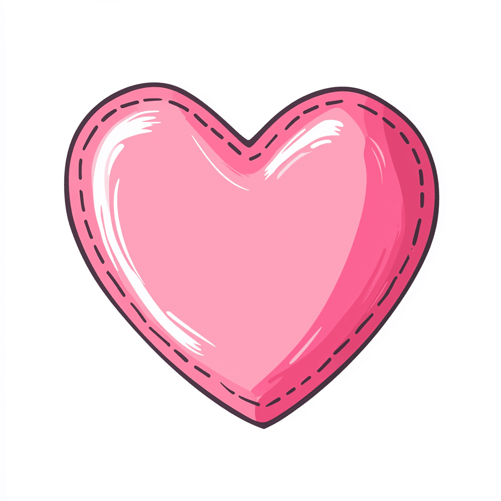 Heart 106 original repeating artwork