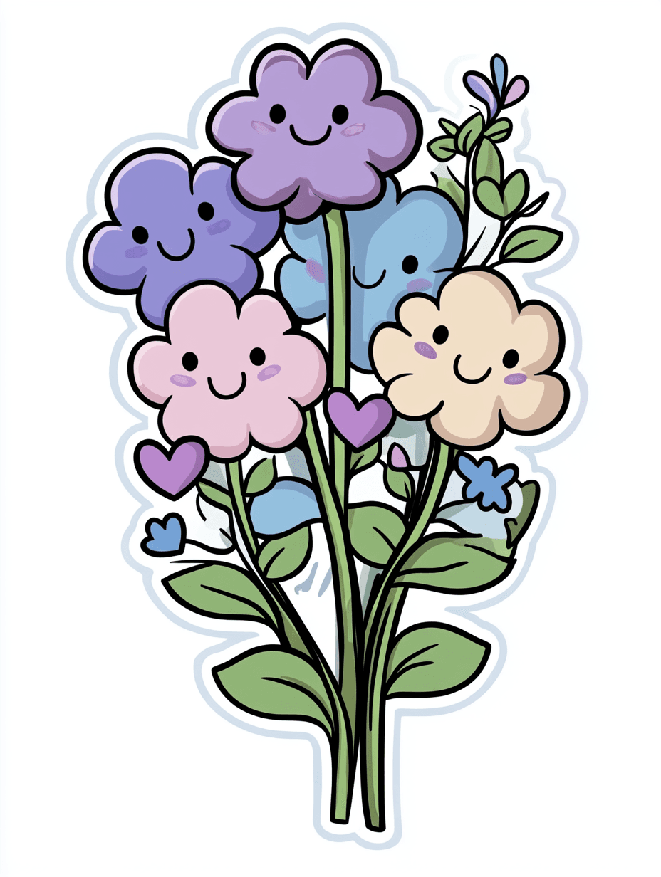 Bloom 014 original repeating artwork