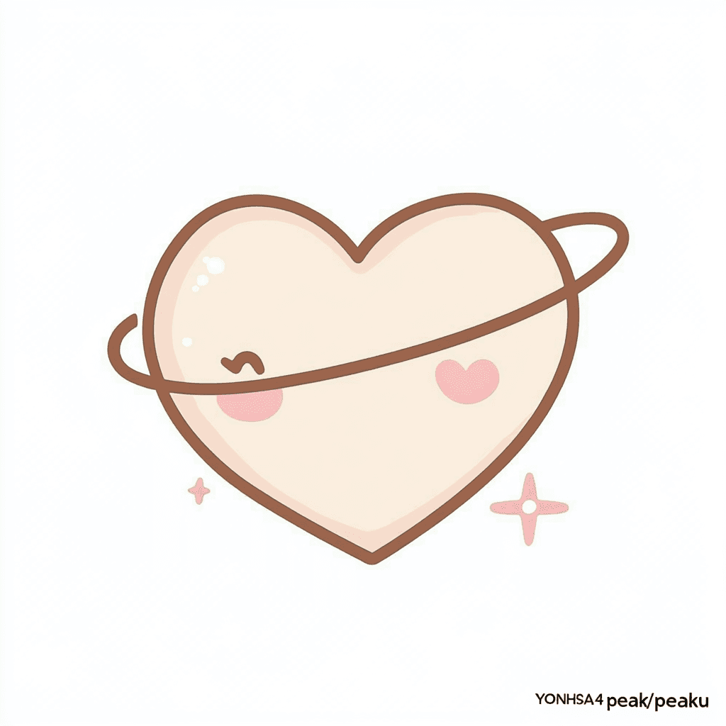 Heart 358 original repeating artwork