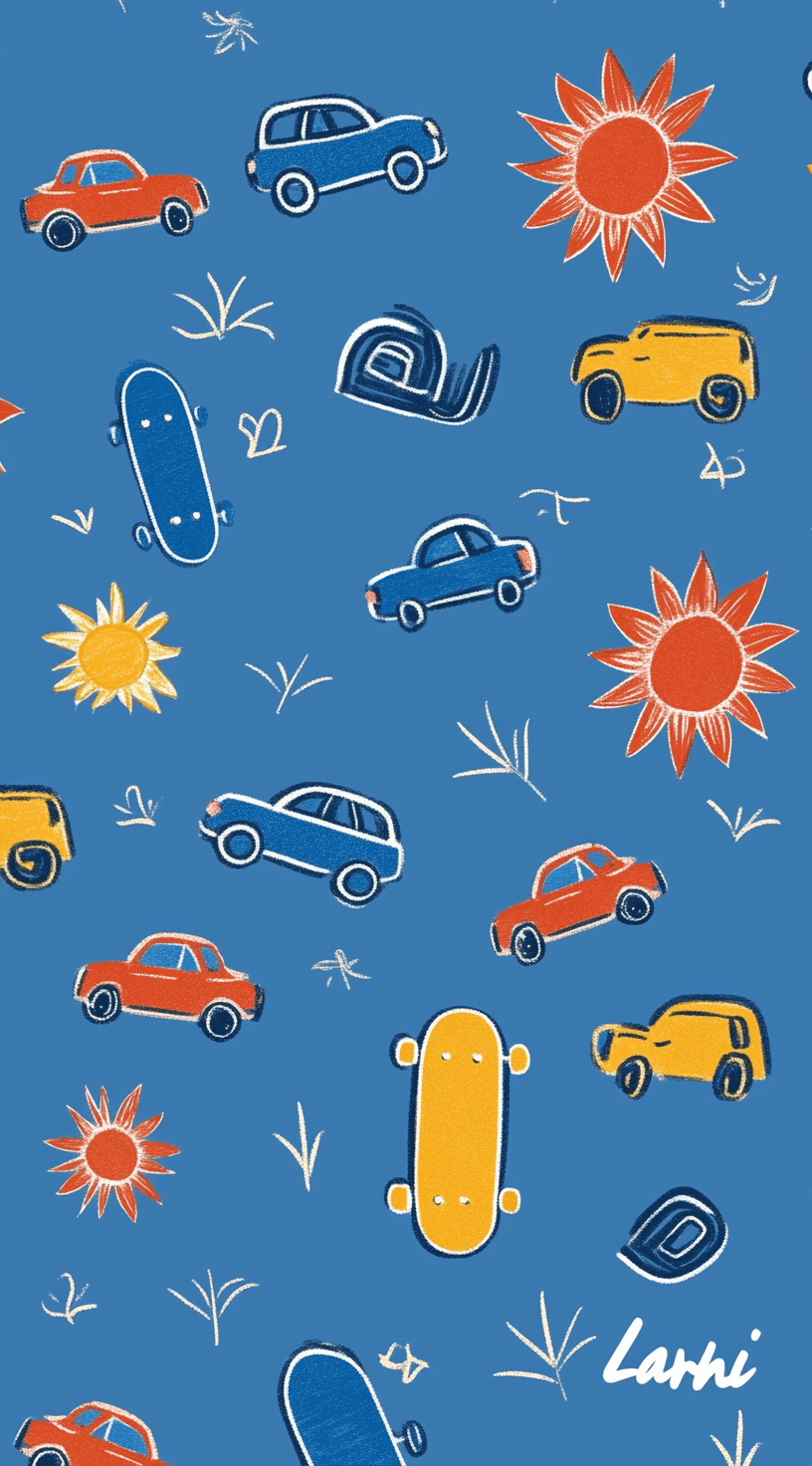 Car 046 original repeating artwork