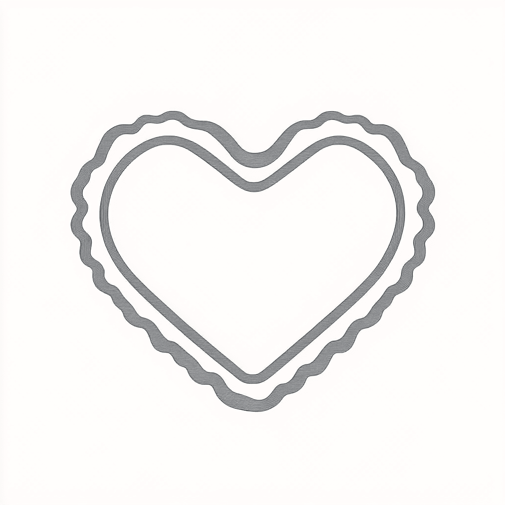 Heart 256 original repeating artwork