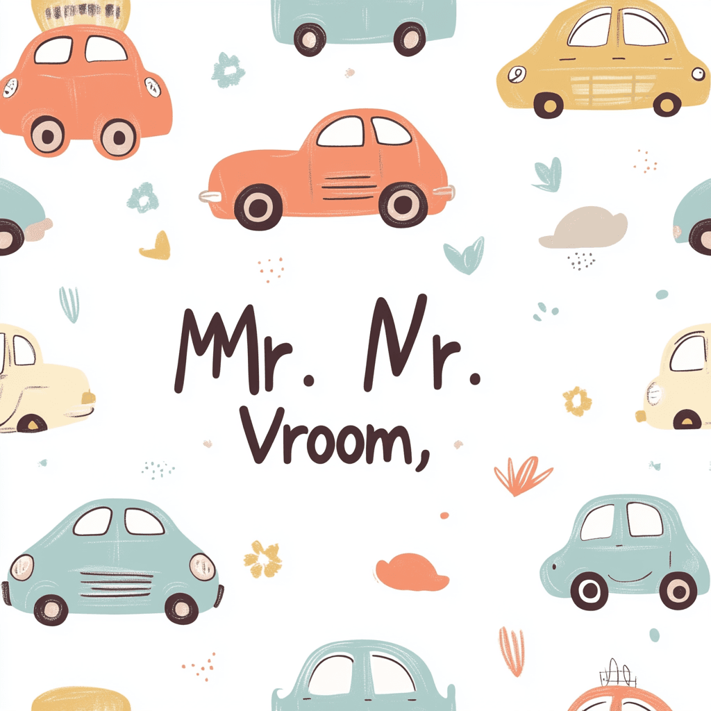 Car 891 original repeating artwork