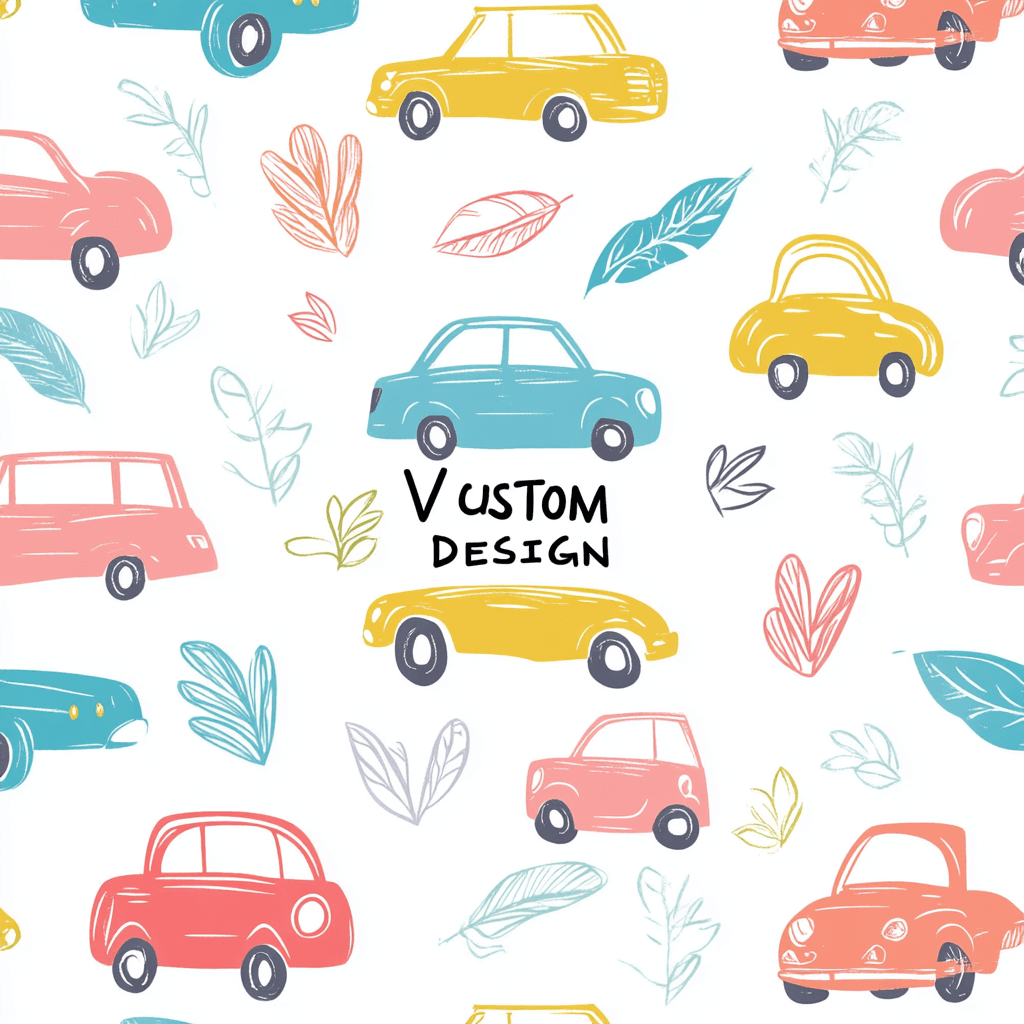 Car Coast original repeating artwork