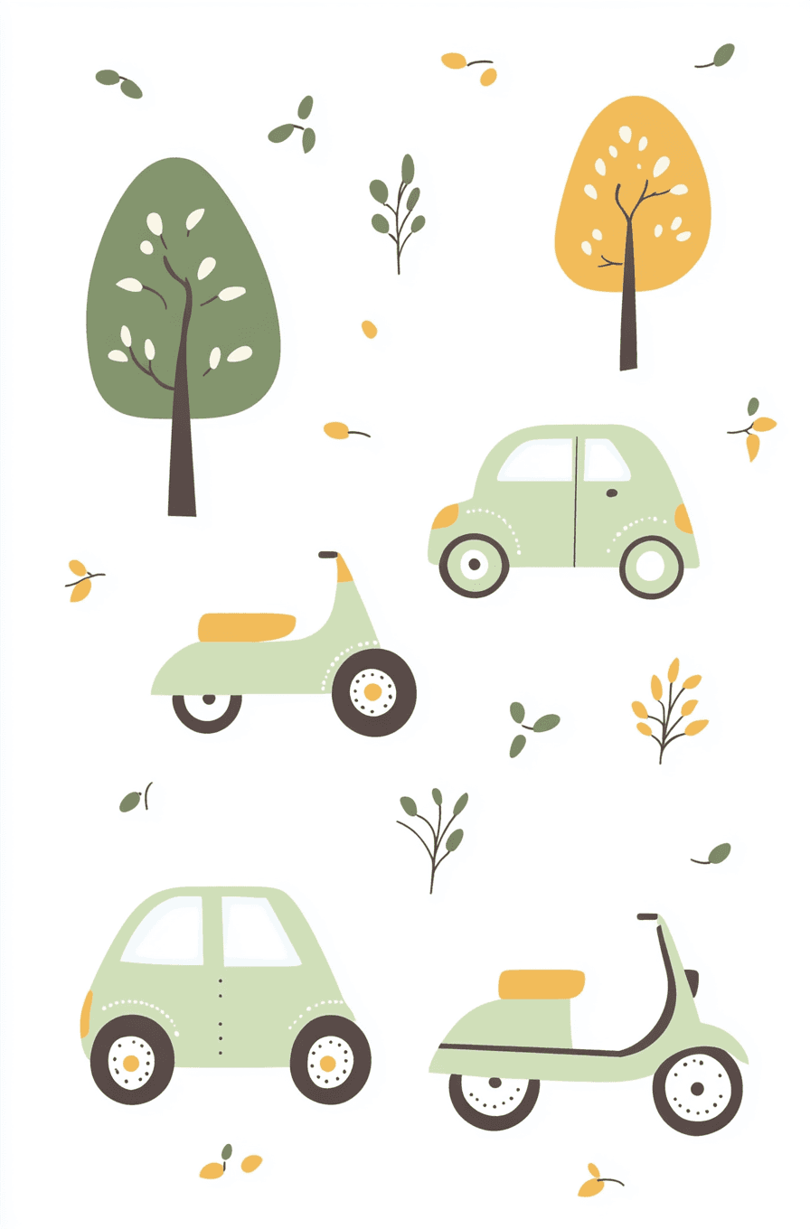 Car 065 original repeating artwork