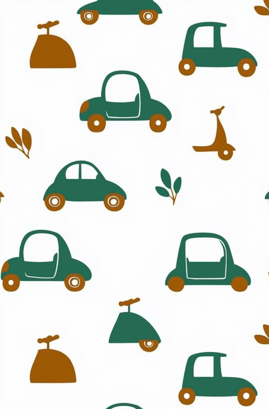 Car 338 original repeating artwork