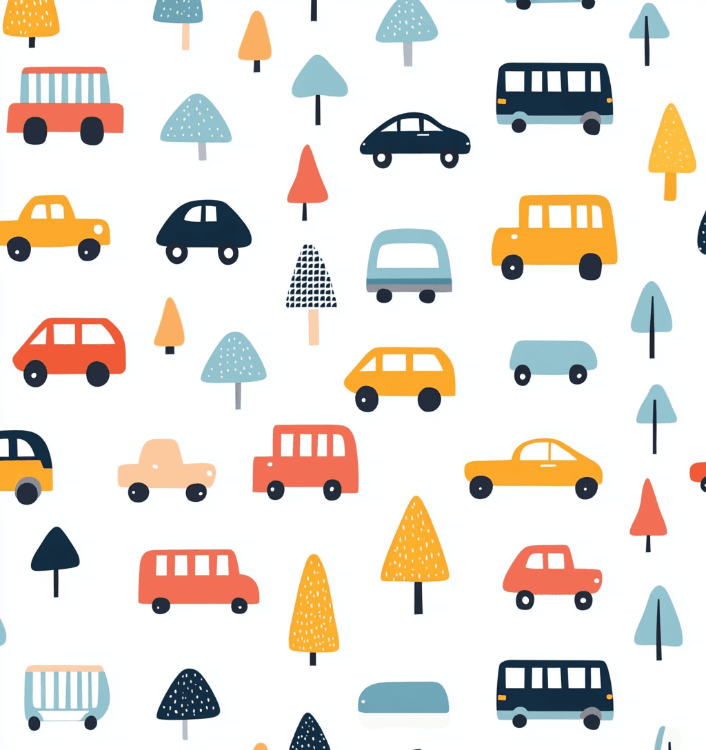 Car 438 original repeating artwork