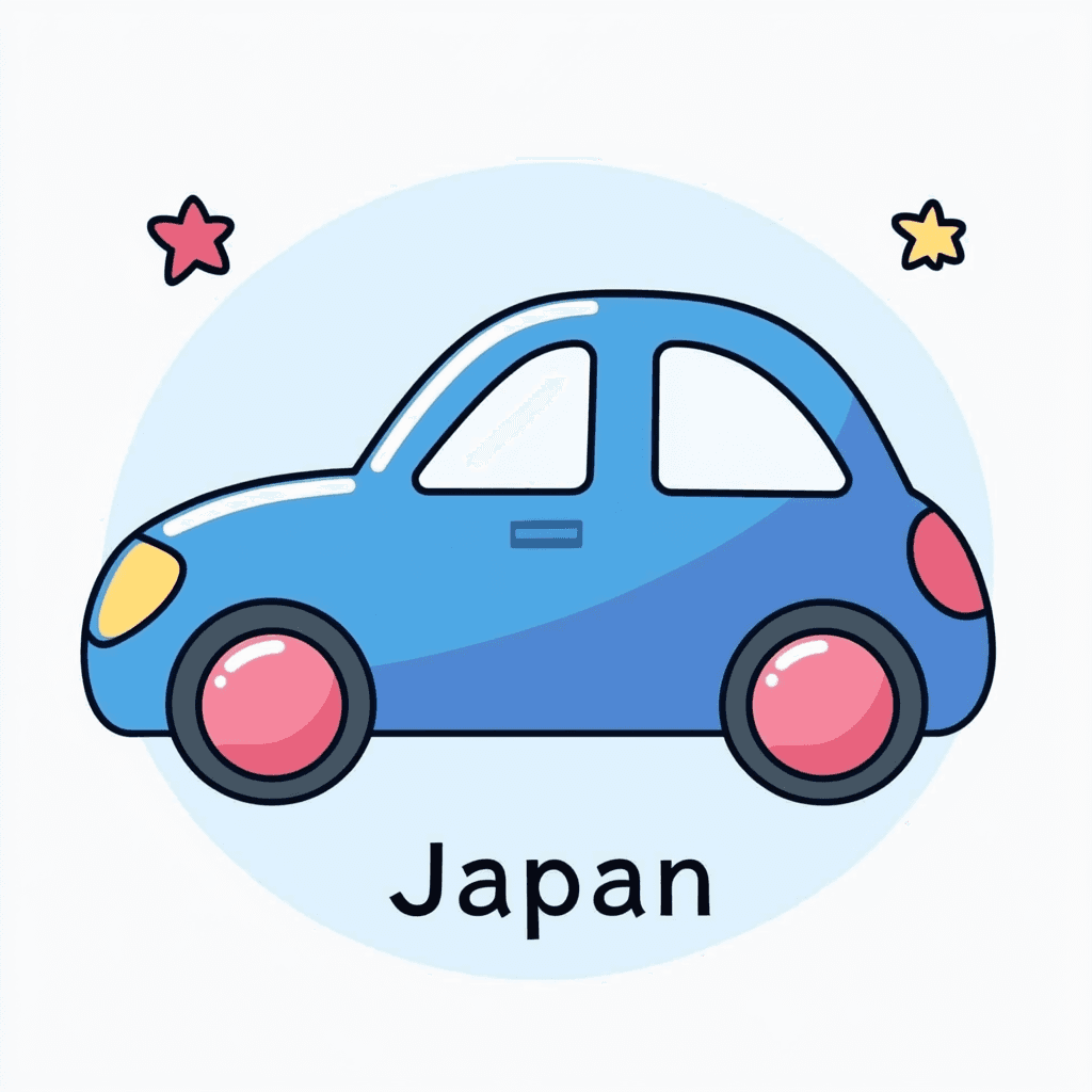 Cute Car 023 original repeating artwork