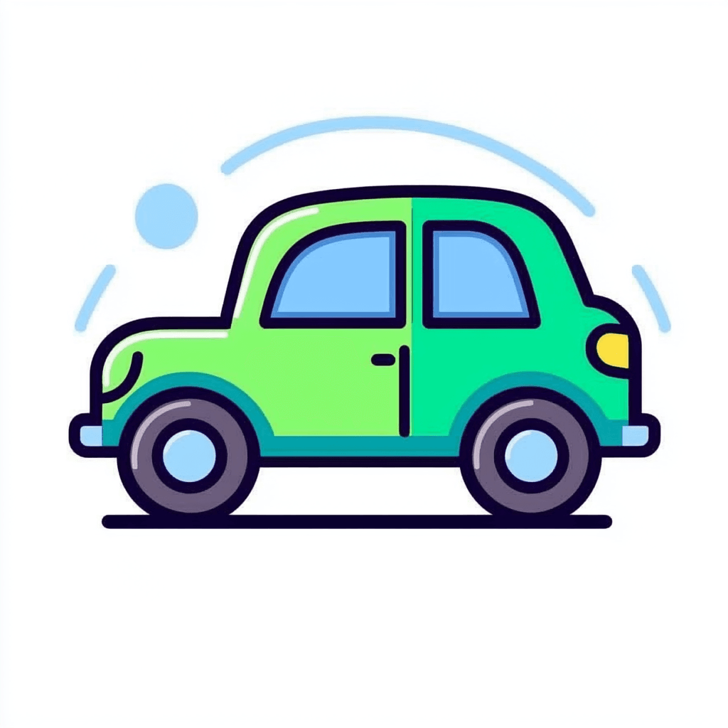 Cute Car Starlight original repeating artwork