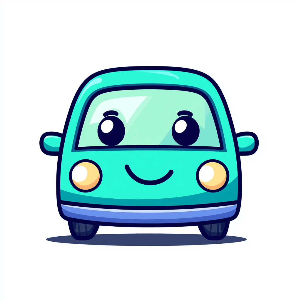 Cute Car Slide original repeating artwork