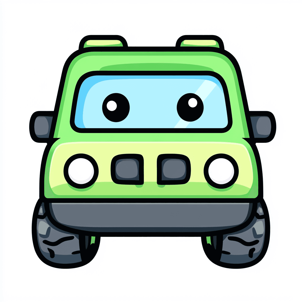 Cute Car Dash original repeating artwork