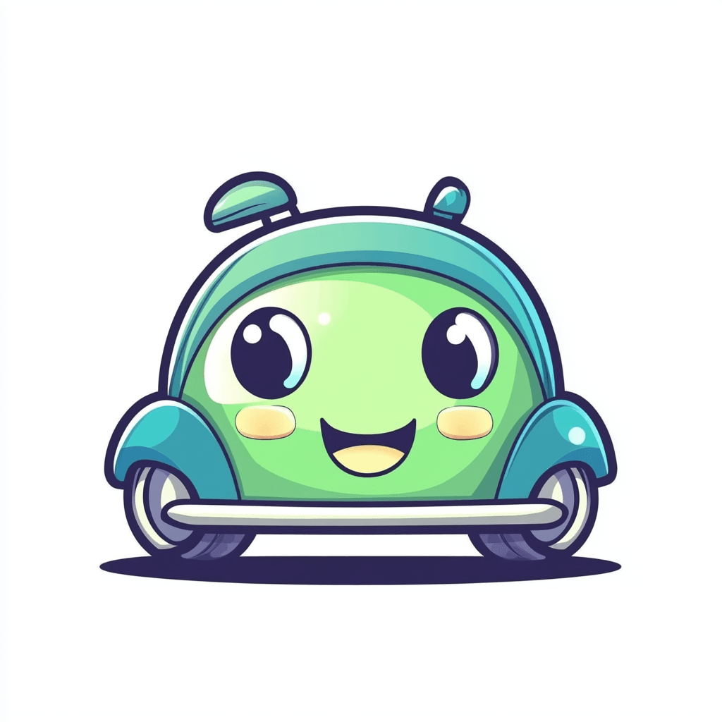 Cute Car Rhythm original repeating artwork