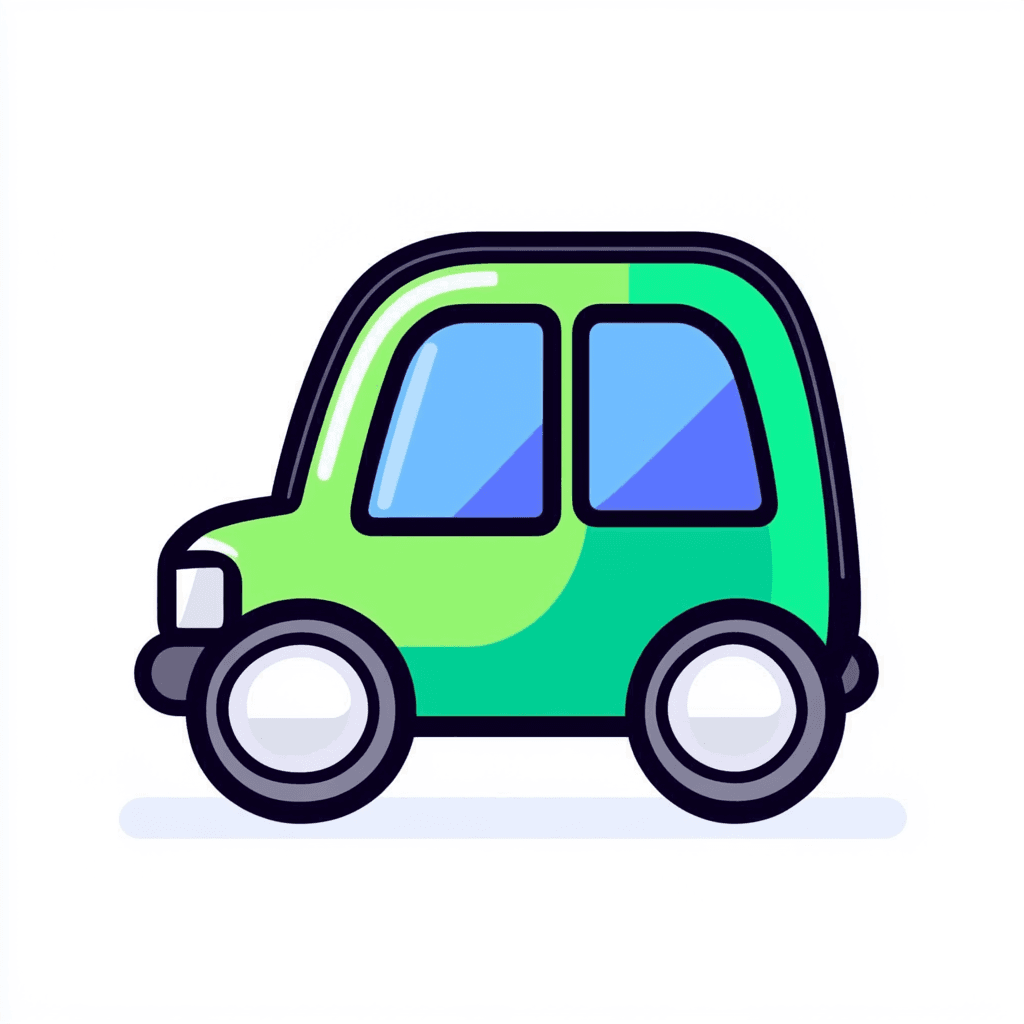 Cute Car Shade original repeating artwork