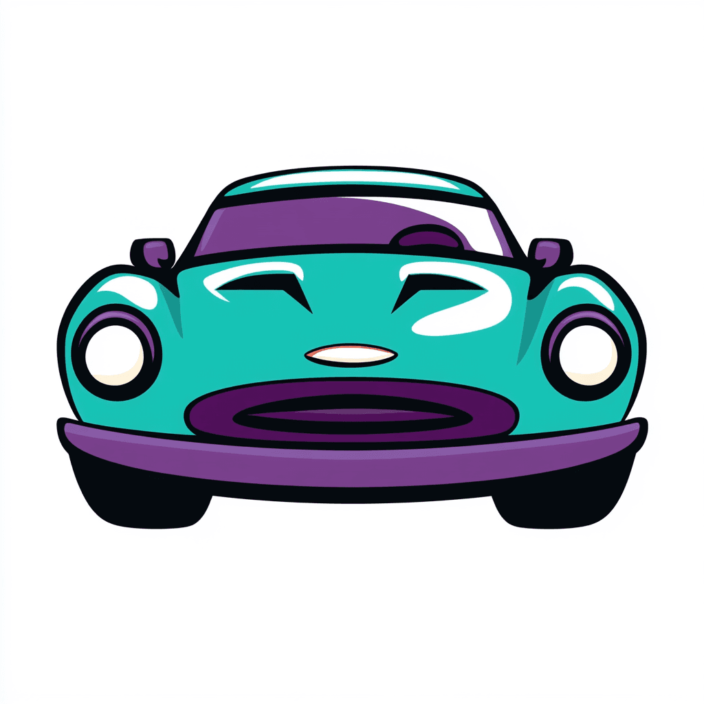 Cute Car Snap original repeating artwork
