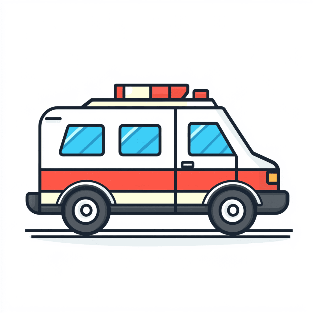 Ambulance 011 original repeating artwork