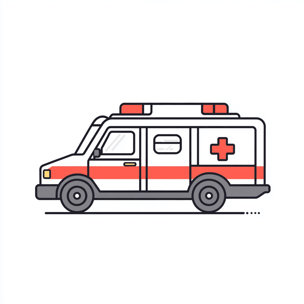 Ambulance 008 original repeating artwork