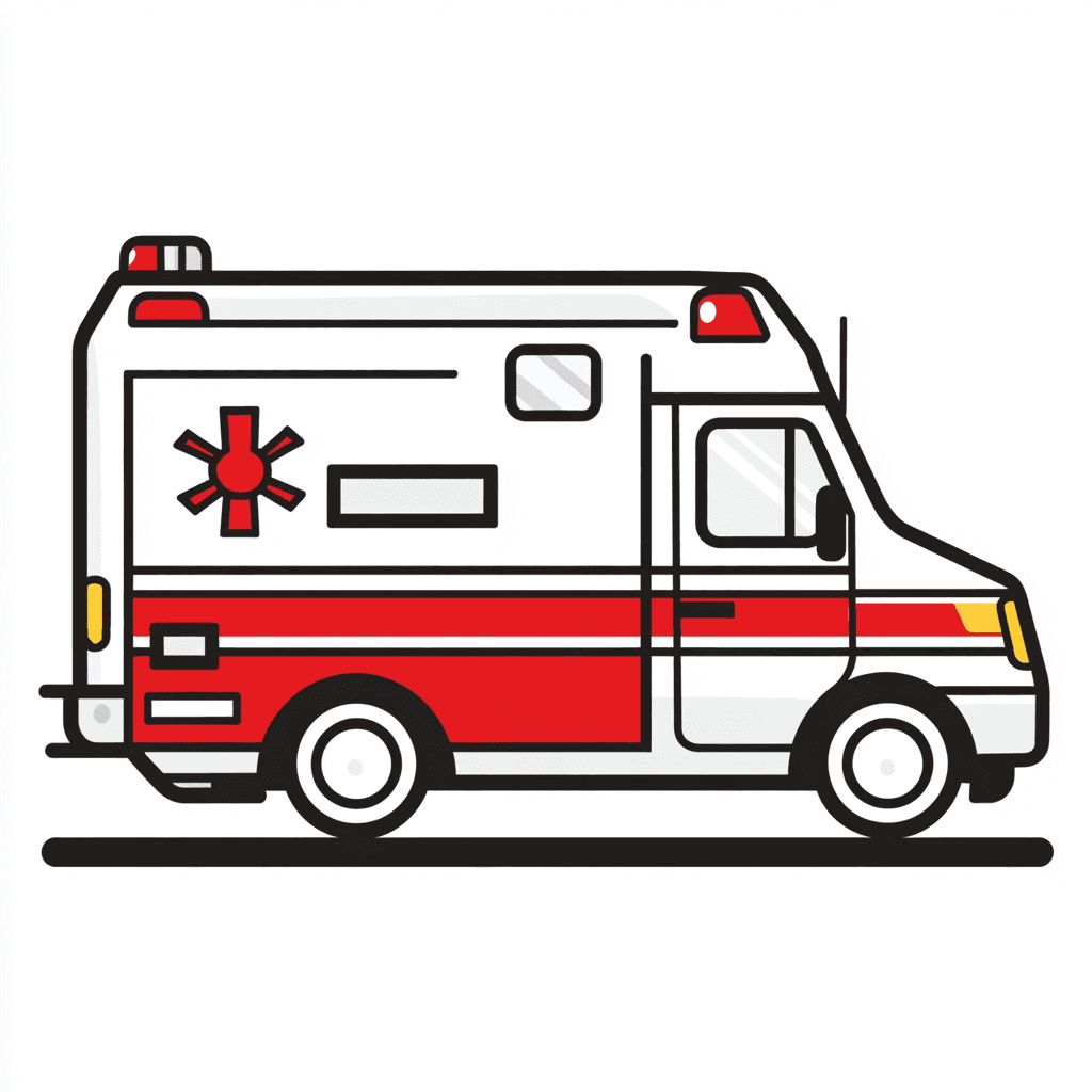 Ambulance 010 original repeating artwork