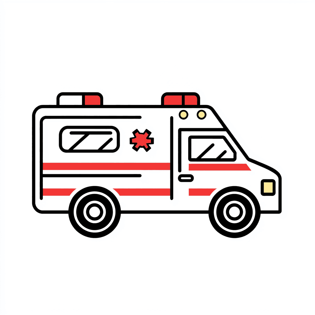 Ambulance Pals original repeating artwork