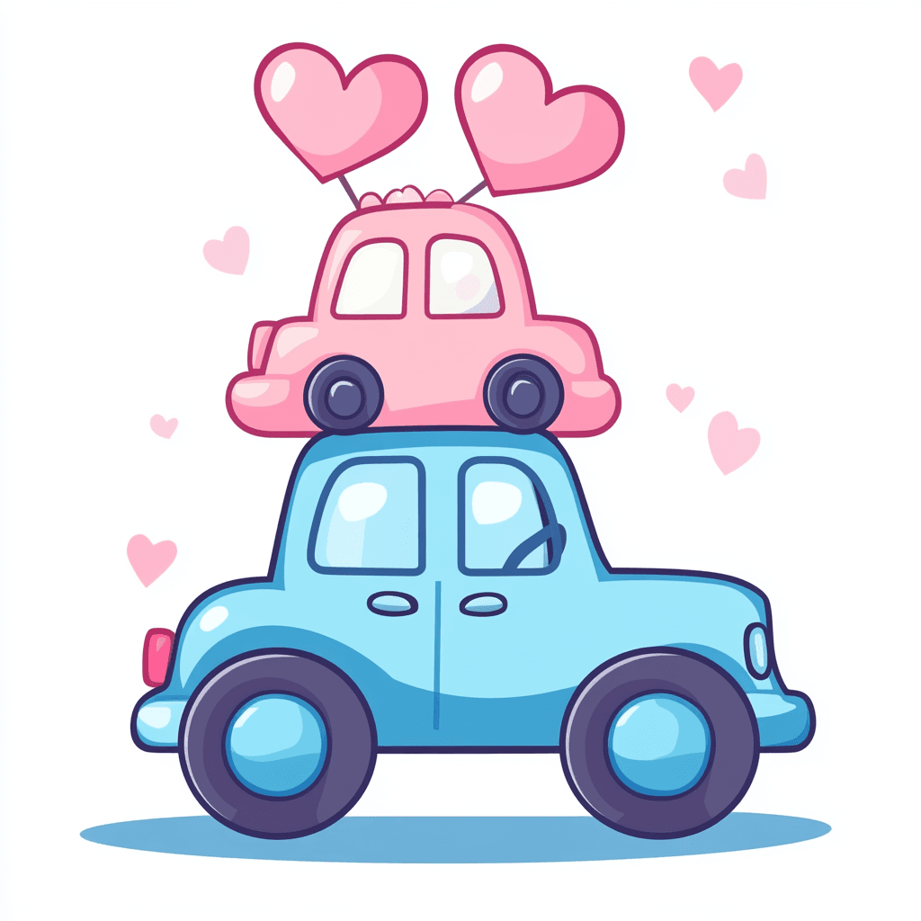 Cartoon Car 004 original repeating artwork