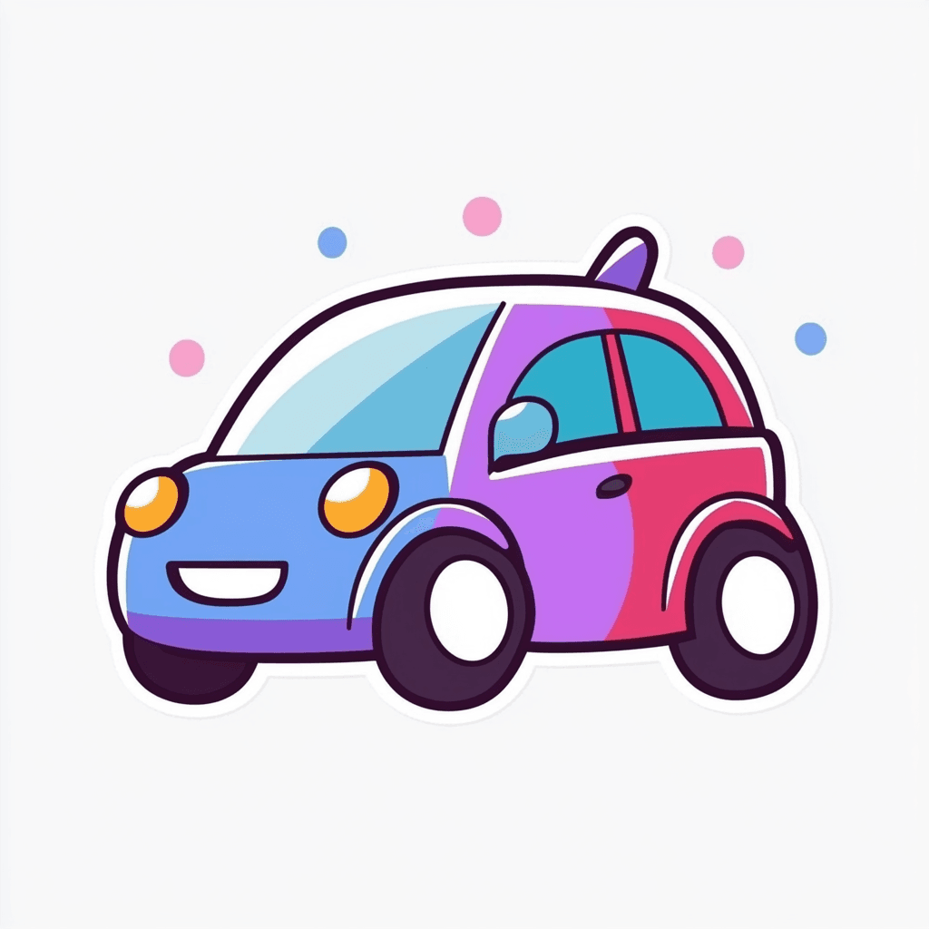Car Mark original repeating artwork