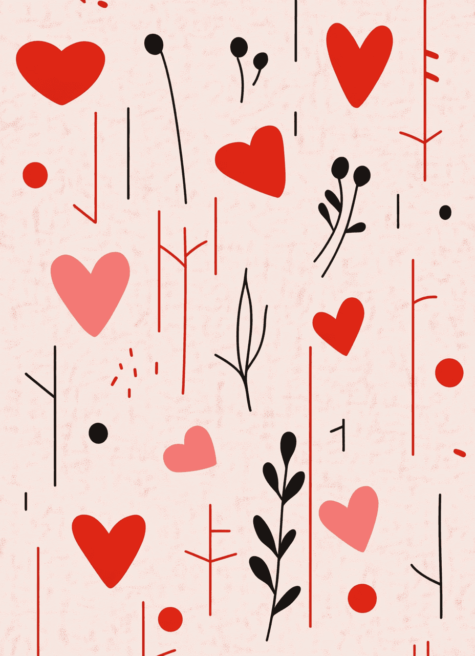 Heart Boulevard original repeating artwork