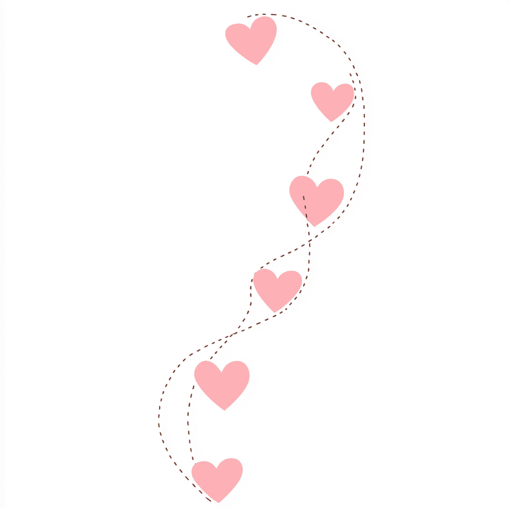 Heart Studio original repeating artwork