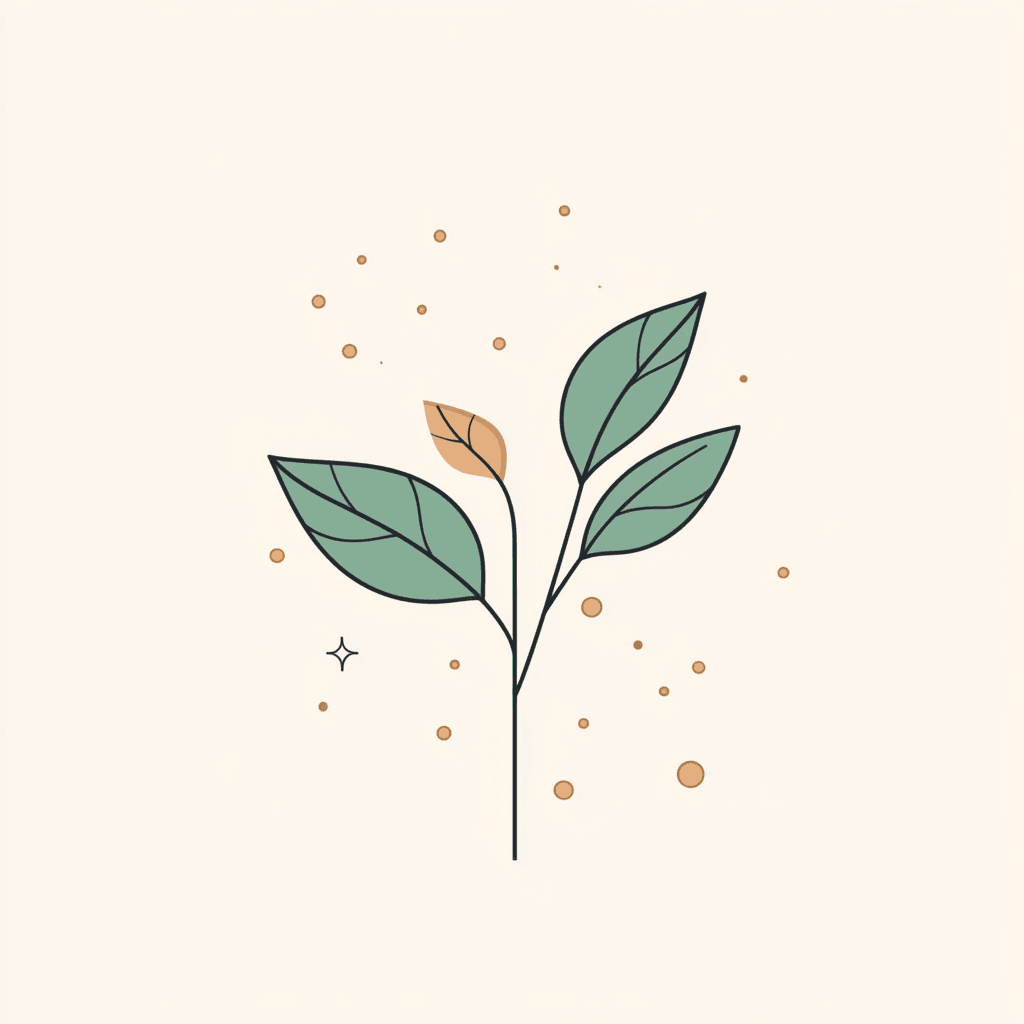 Leaves 014 original repeating artwork