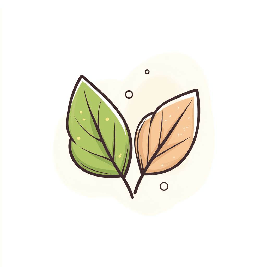 Leaves Zoom original repeating artwork