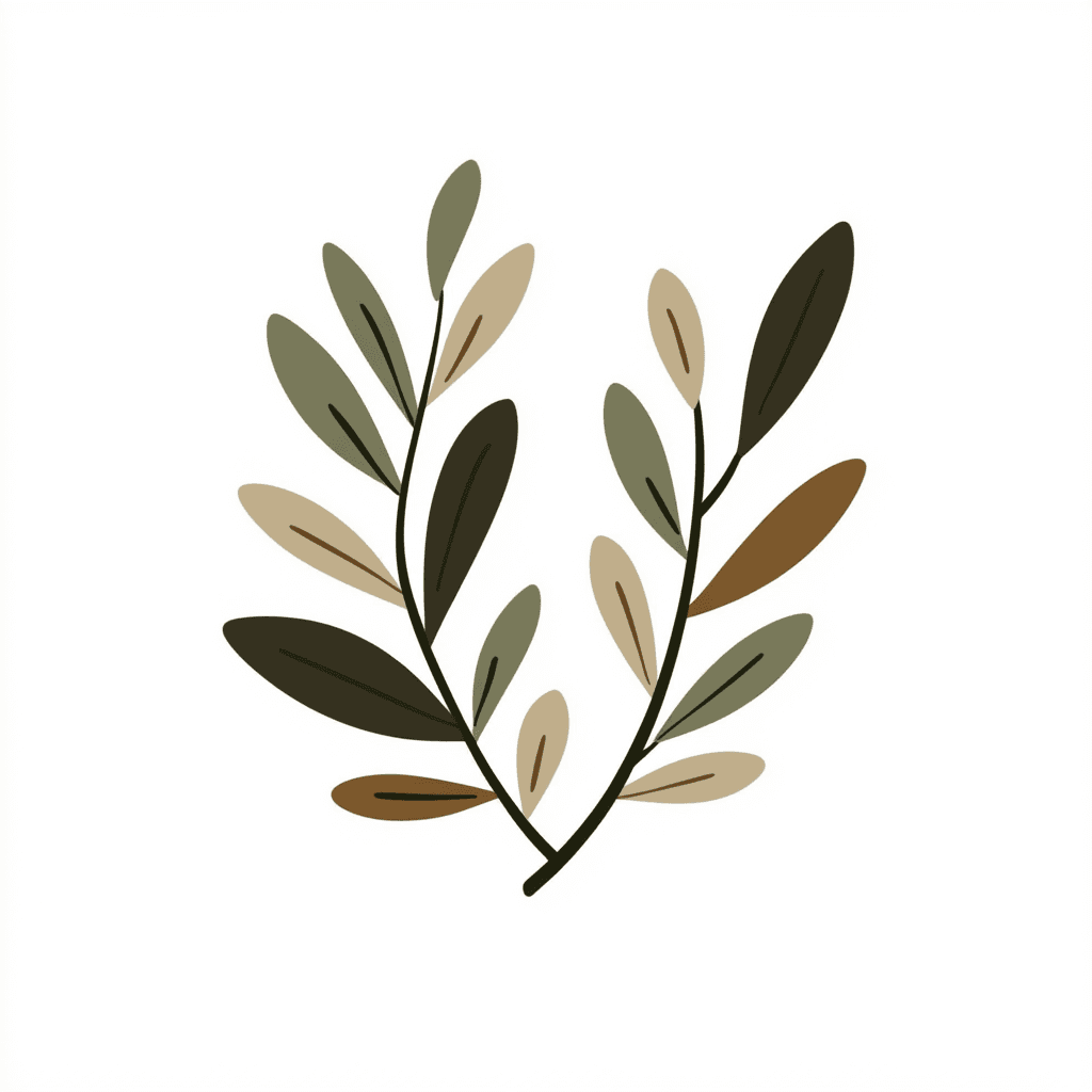 Leaves Buzz original repeating artwork